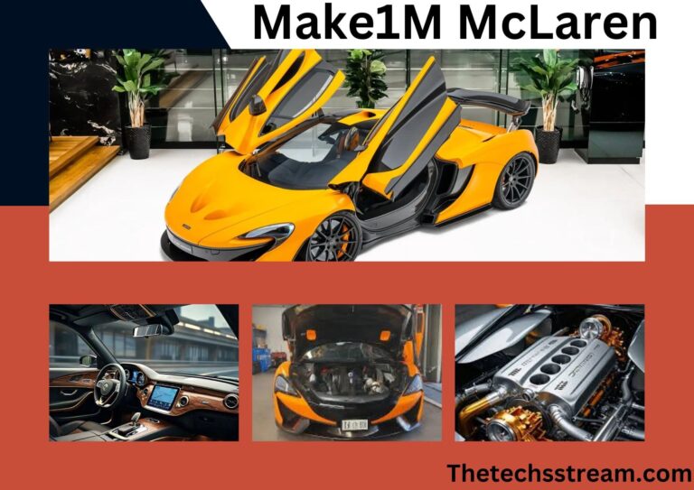 Make1M McLaren: Unleashing Performance and Luxury