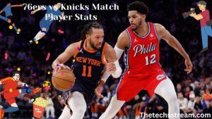 76ers vs knicks match player stats