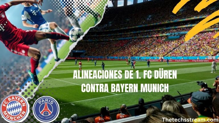 Explore Alineaciones de 1. FC Düren Contra Bayern Munich